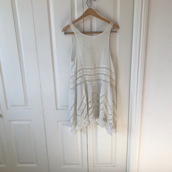 White Free People Swing Dress - Picture 3 of 4